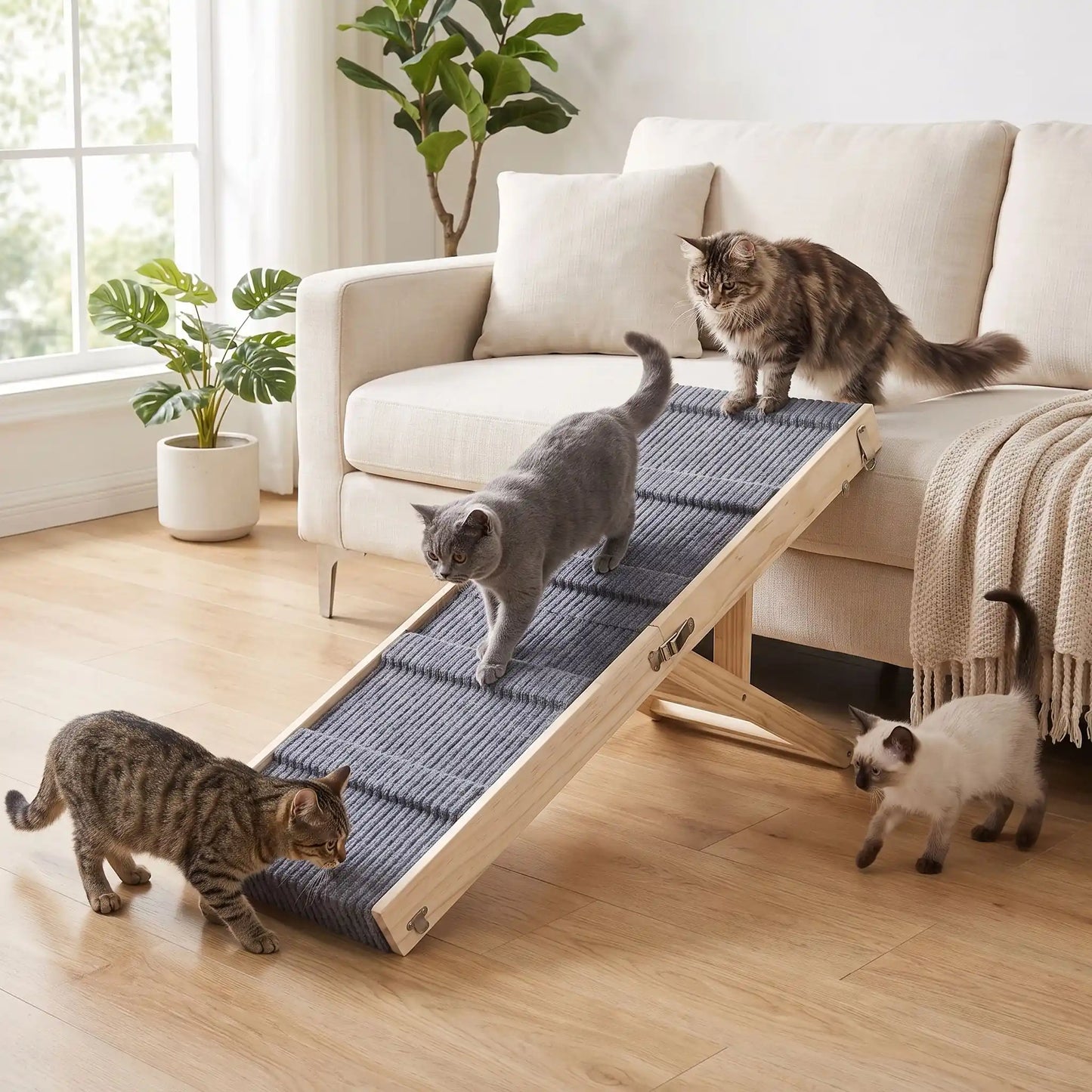 Escalier pour chat - Un élément de mobilier à part entière