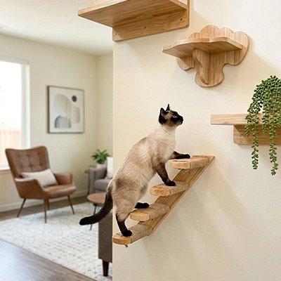 Escalier pour chat - Un escalier pour chat sécurisé qui rassure
