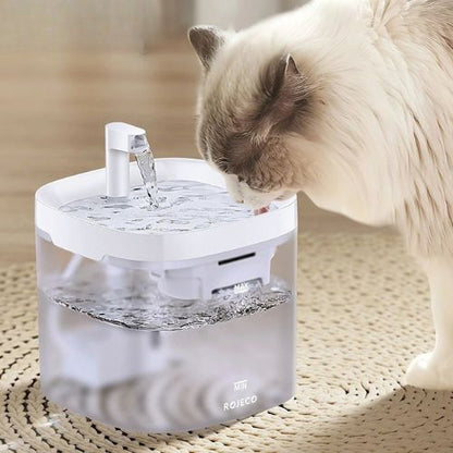 Fontaine a eau chat - SOURCE'CRISTAL'CHAT™
