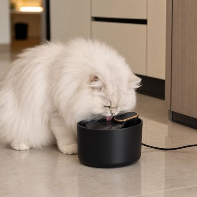 Fontaine a eau chat - Plusieurs compagnons, une seule solution durable