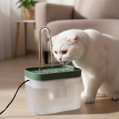 Fontaine a eau pour chat - L'entretien simplifié qui respecte votre temps précieux