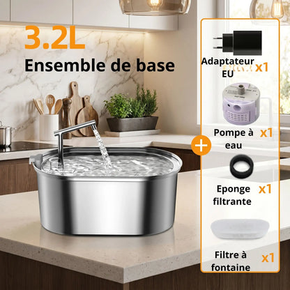 Fontaine à eau pour chat - Ensemble de base