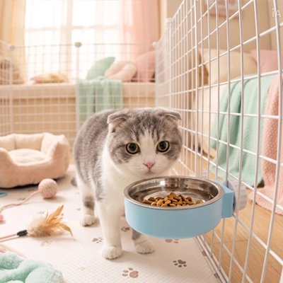 Gamelle chat - Le nettoyage devient un jeu d'enfant