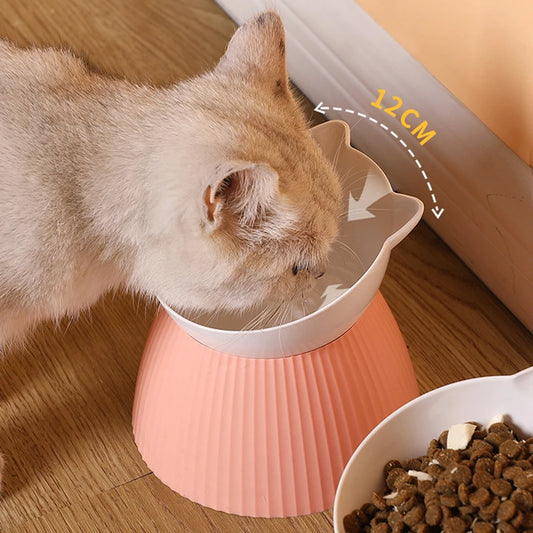 Gamelle chat surélevée - Le confort adapté aux besoins naturels