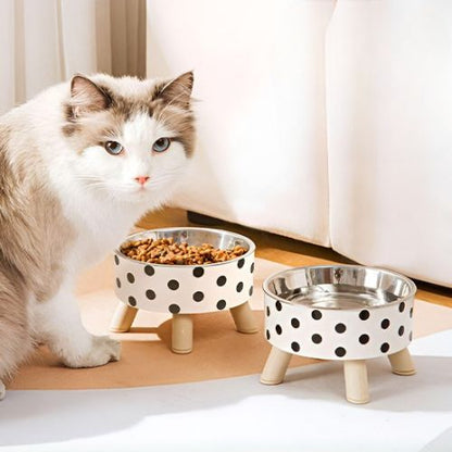 Gamelle pour chat - Gamelle anti-débordement