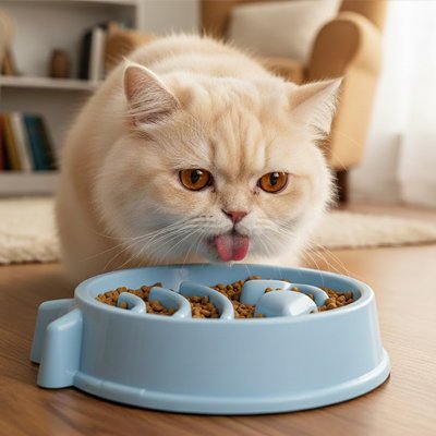 Gamelles anti glouton chat - Redécouvrir le plaisir de manger sans stress