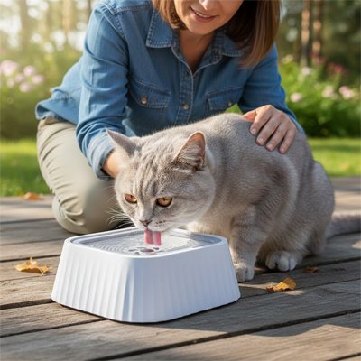 Gamelles pour chats - Gardez votre sol impeccable sans effort quotidien