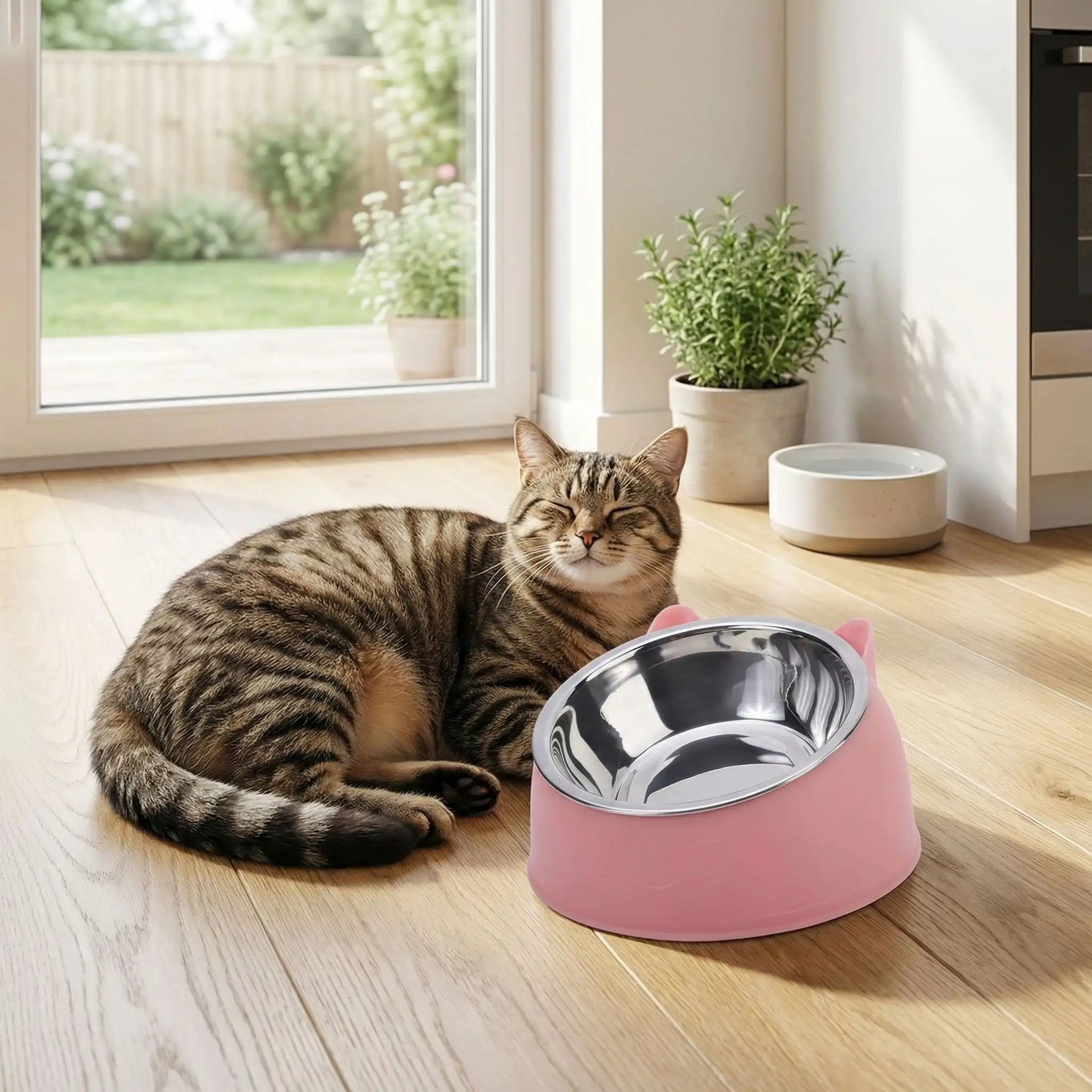 Gamelles pour chats - Rose