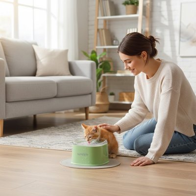 Gamelles pour chats - Une posture naturelle, sans forcer sur son cou