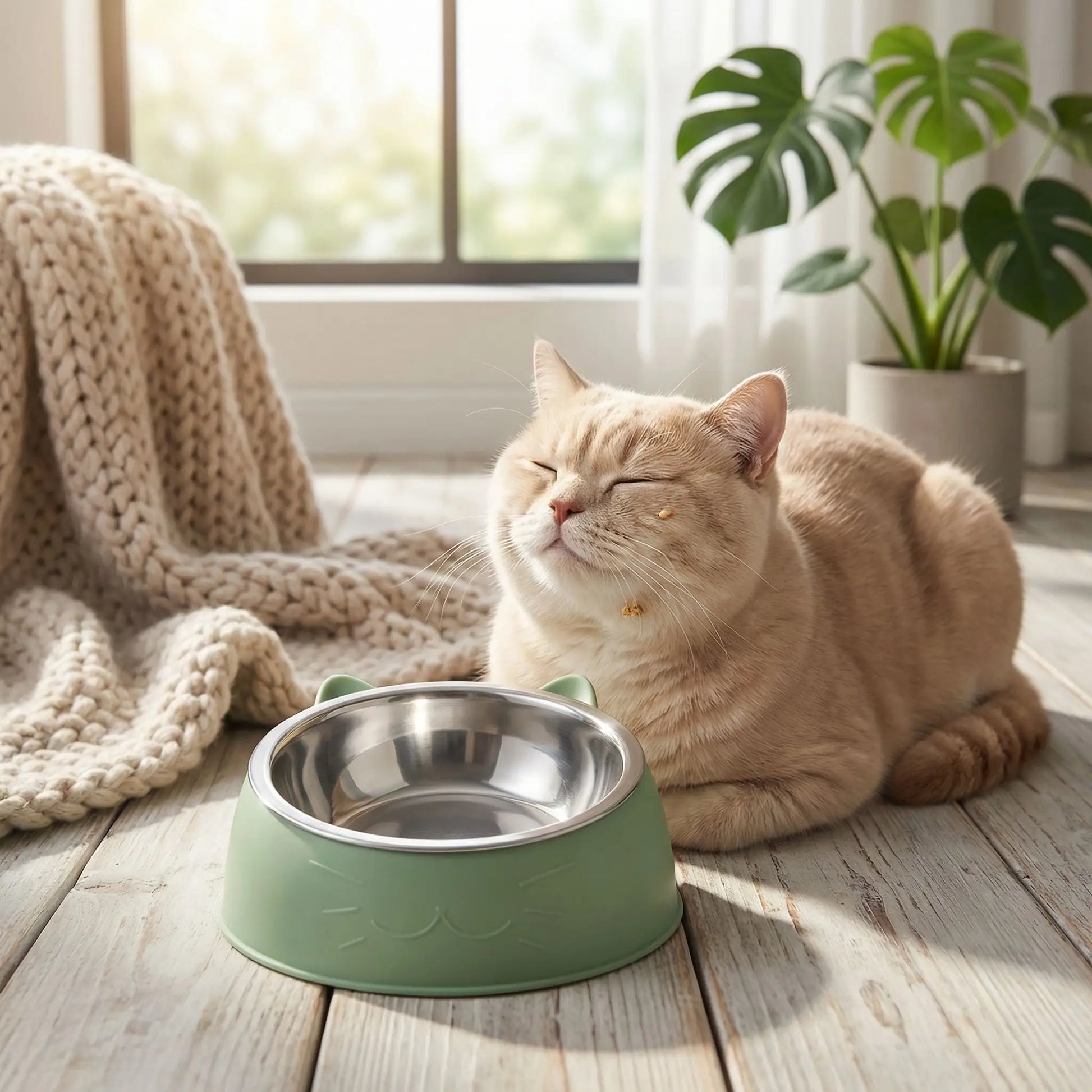 Gamelles pour chats - Vert