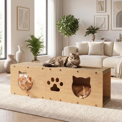 Griffoir maison pour chat - Griffoir pensé avec goût