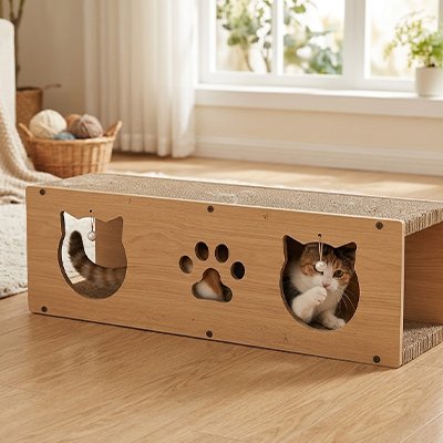 Griffoir maison pour chat - Harmonisez fonctionnalité féline et esthétique personnelle