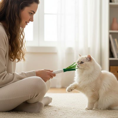 Jouet chat interactif - Les bienfaits d'un jouet chat interactf en matière naturelle