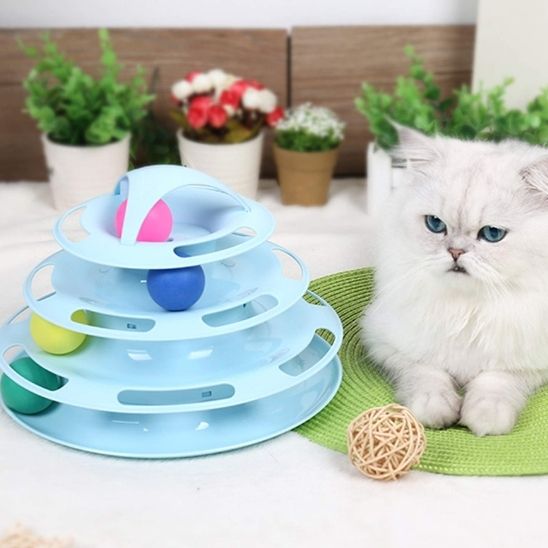 Jouet chat interactif - Une structure ingénieuse qui stimule la curiosité féline