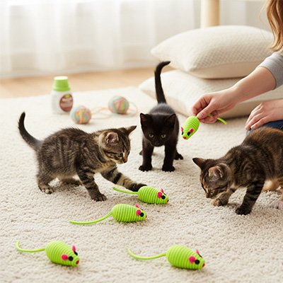 Jouet pour chat - Caractéristiques