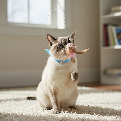 Jouet pour chat - Le jouet pour chat qui offre autonomie et personnalisation