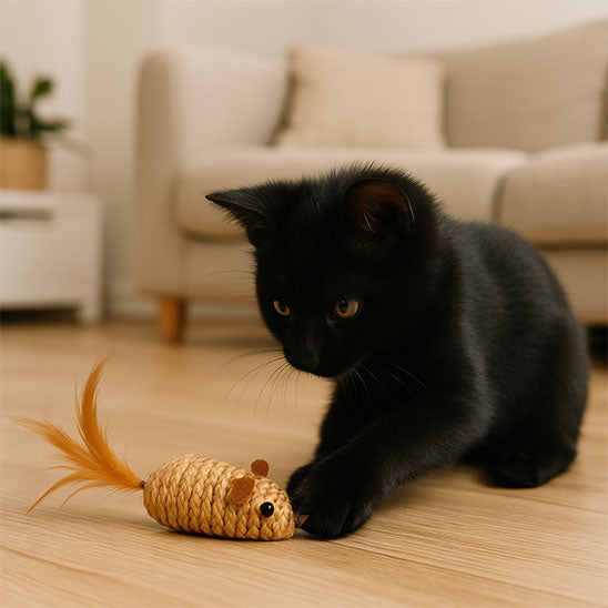 Jouet pour chat - L'accessoire parfait pour de vrais moments de complicité partagés