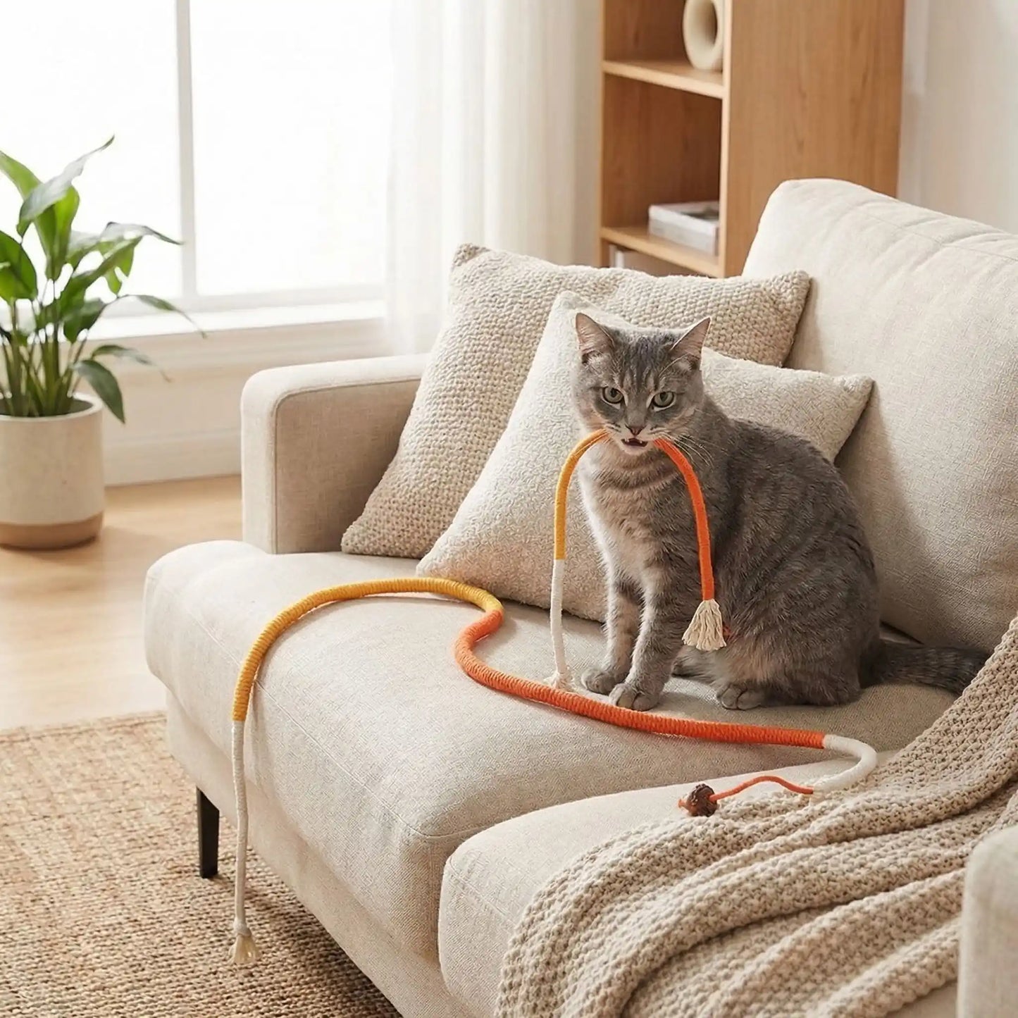 Jouet pour chat - Orange