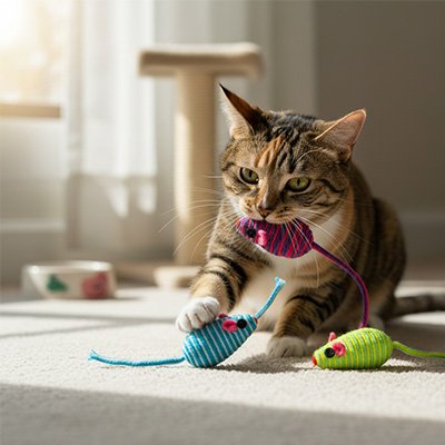 Jouet pour chat - Polyvalent pour tous les félins