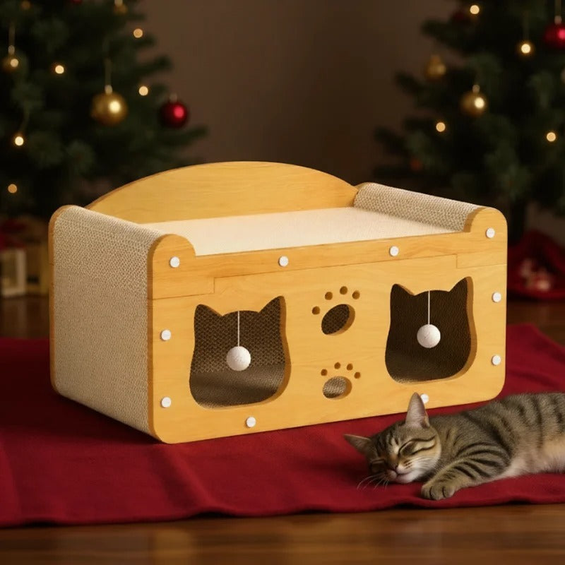 Maison griffoir pour chat - Caractéristiques