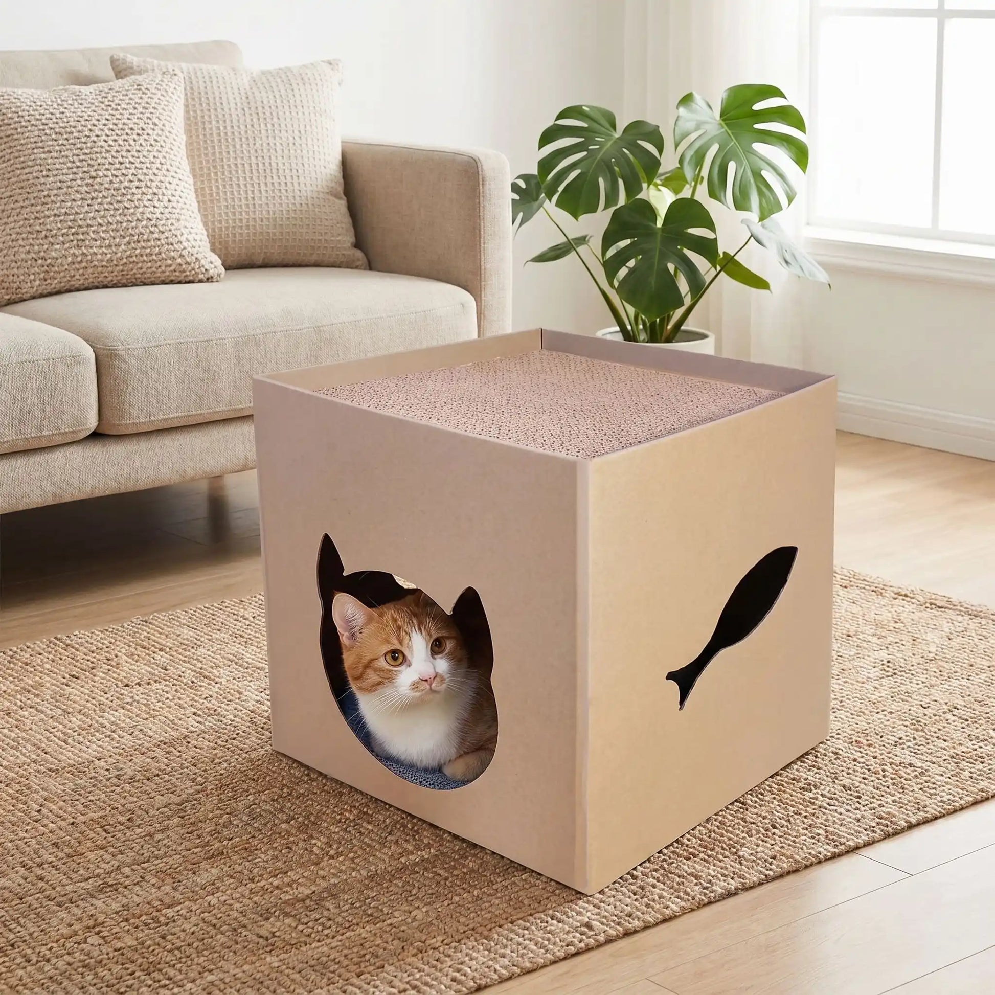 Maison pour chat - CARTONPOURCHAT™ - CHATS