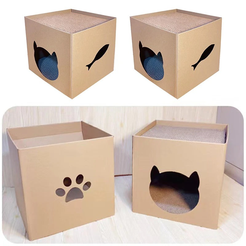 Maison pour chat - Facilité d'entretien et de transport