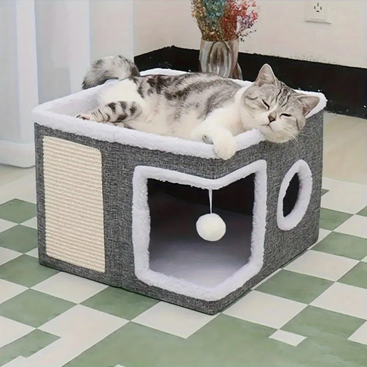 Maison pour chat - Un sanctuaire félin qui préserve votre mobilier