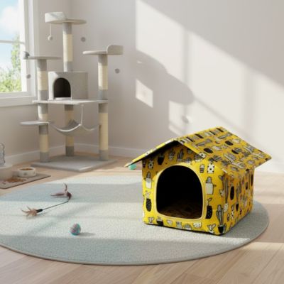 Maison pour les chats - Caractéristiques