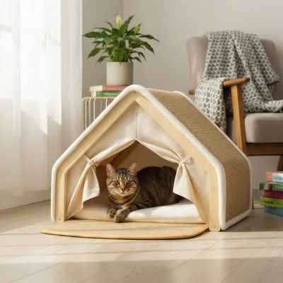 Maison pour les chats - L'abri douillet qui transforme le quotidien de votre félin