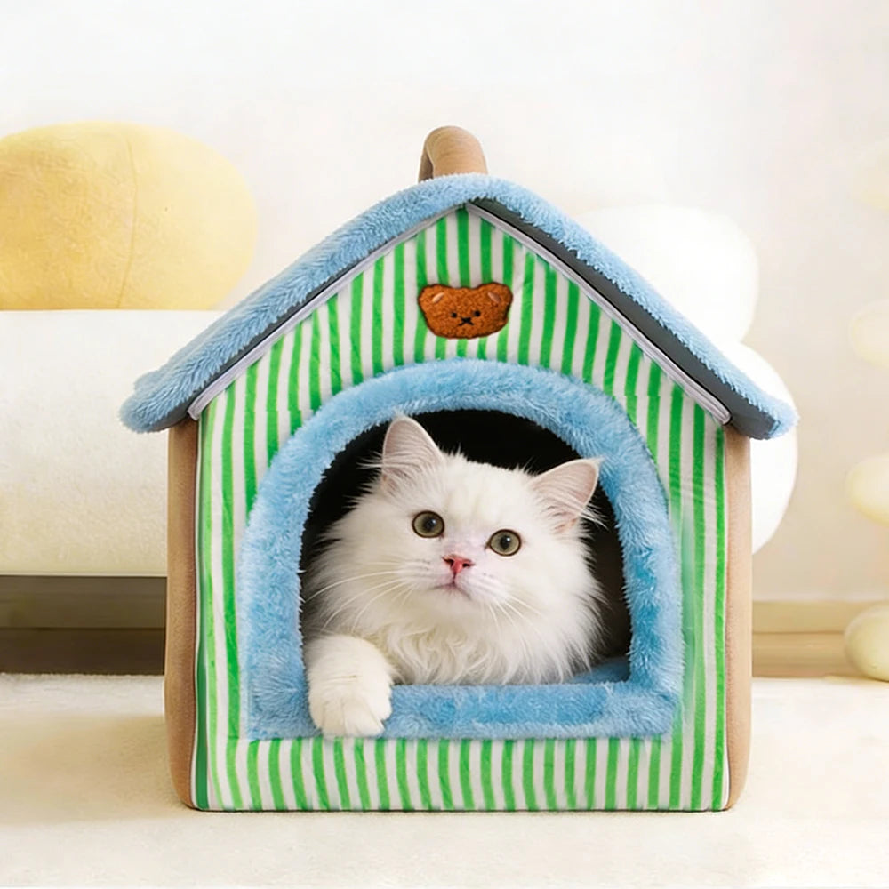 Maison pour les chats - Le refuge douillet dont rêve votre félin