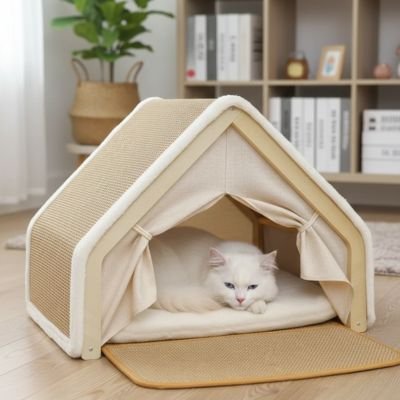 Maison pour les chats - Modulable selon son humeur du moment