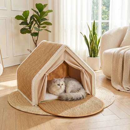 Maison pour les chats - Pliable pour s'adapter à votre mode de vie nomade