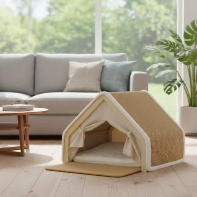 Maison pour les chats - Son havre de paix habituel 