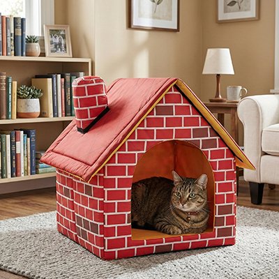 Maison pour les chats - Un territoire personnel qui rassure instantanément