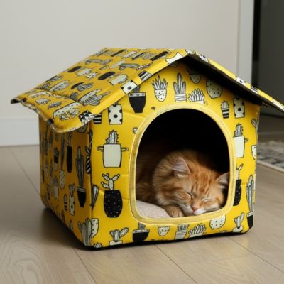 Maison pour les chats - Une sérénité totale face aux intempéries