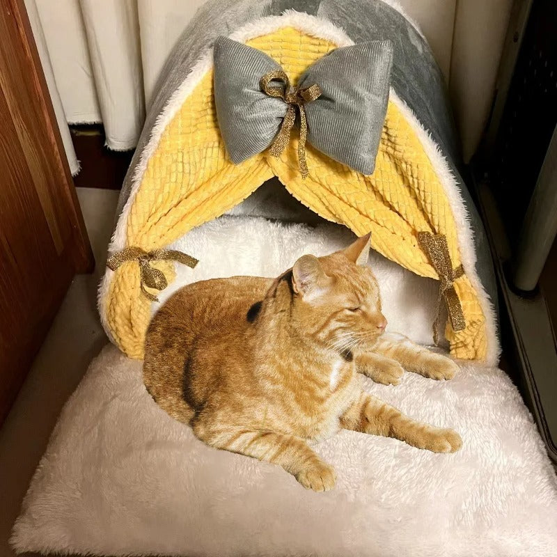 Niche pour chat - Fini les poils partout dans votre maison