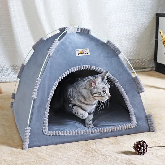 Niche pour chat -  L'abri douillet qui transforme votre intérieur