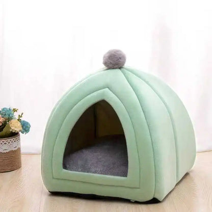 Notre niche pour chat - Vert