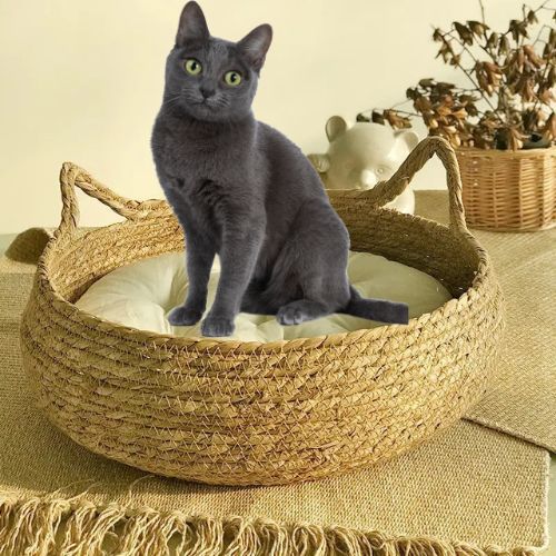 Panier en osier pour chat - Stabilité
