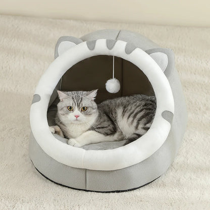 Panier pour chat - Gris