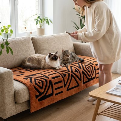Protection canapé chat - Fini le stress quotidien face aux dégâts