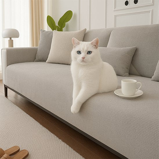 Protection canapé chat - Votre canapé protégé contre tous les accidents du quotidien