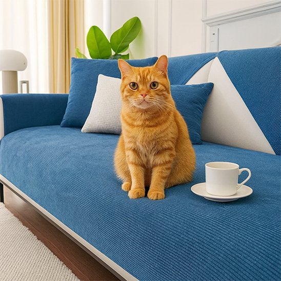 Protection canapé chat - Votre chat reste heureux et votre canapé garde son allure du premier jour