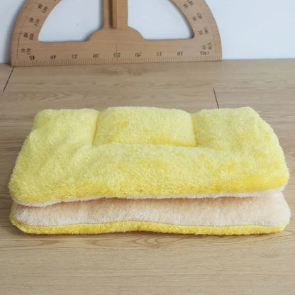 Tapis chauffant chat - Jaune