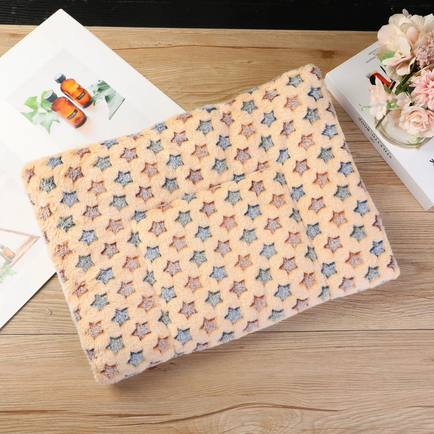 Tapis chauffant chat - Café