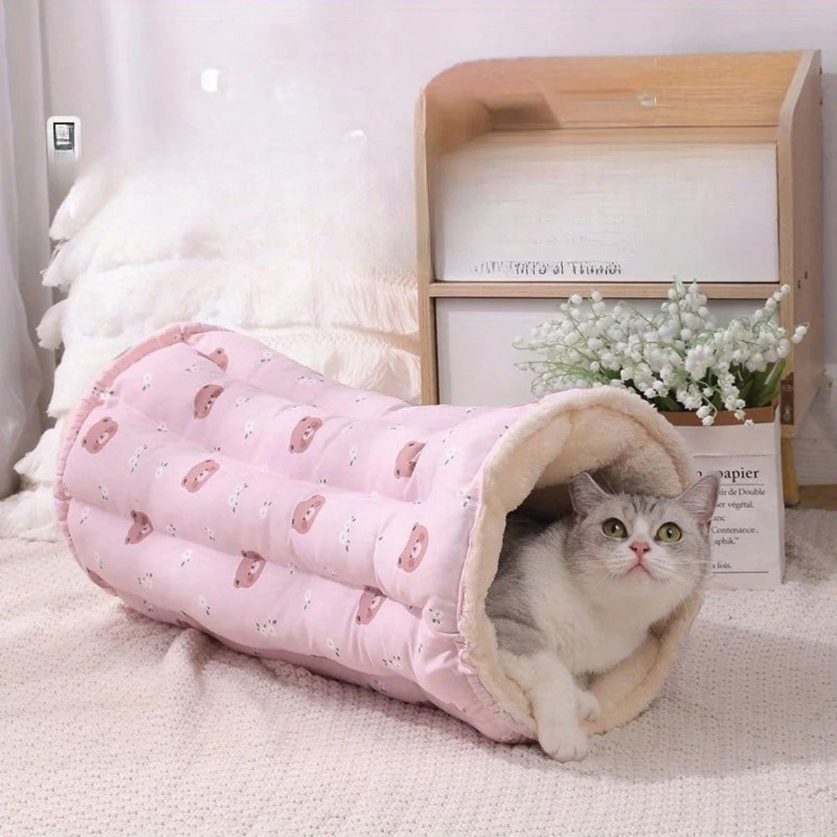 Tapis chauffant chat - Place à un cocon rassurant