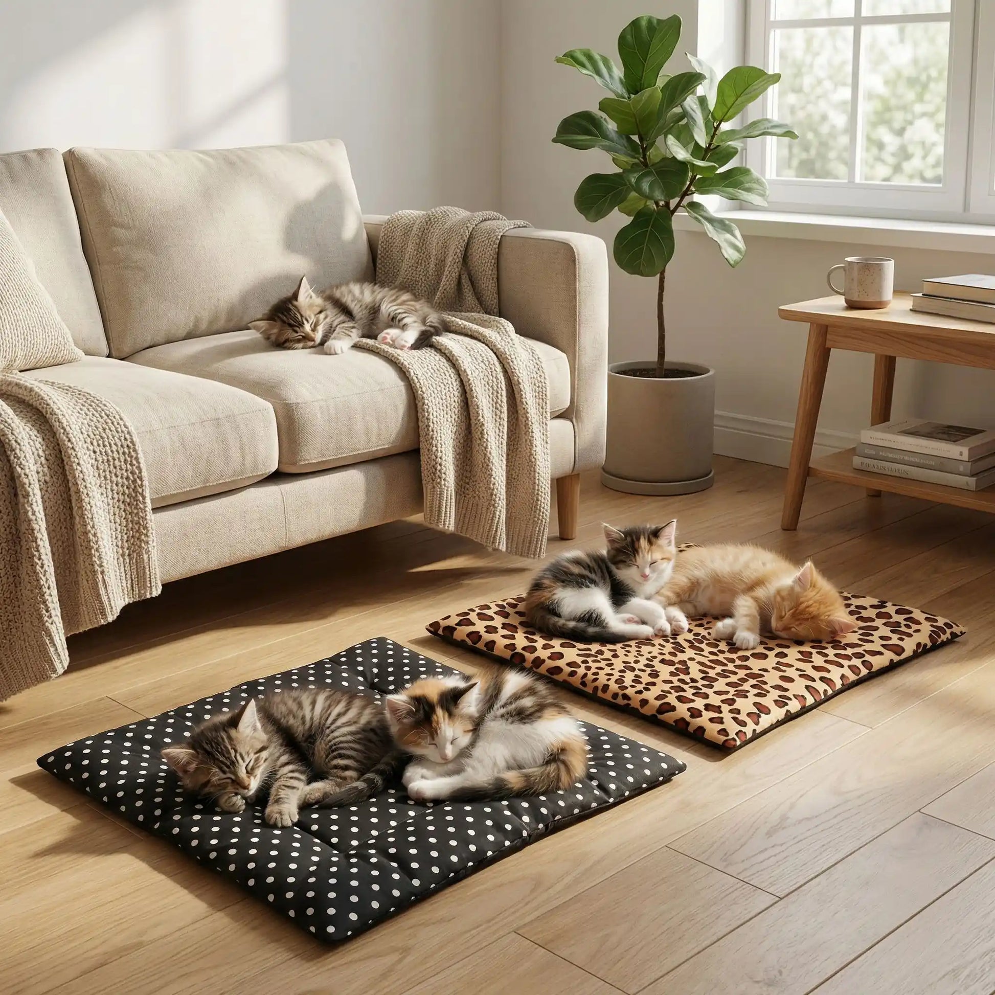 Tapis chauffant chaton - Un sommeil profond et réparateur pour votre félin