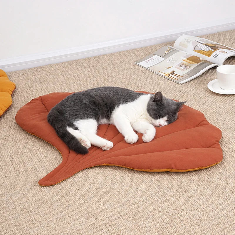 Tapis chauffant pour chat - Jaune