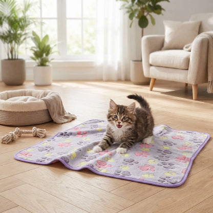 Tapis chauffant pour chaton - Le cocon de douceur