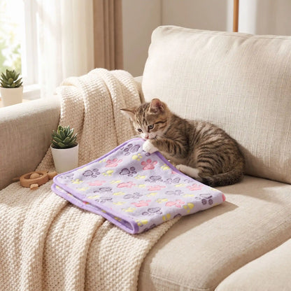Tapis chauffant pour chaton - Un tapis qui grandit avec lui